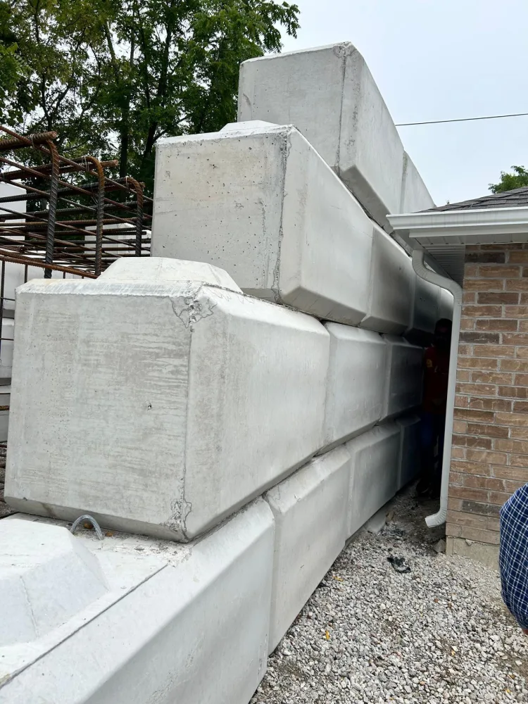 Crash Wall service — Global City Excavation, GTA